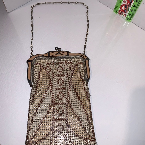 Whiting and Davis Vintage beaded satchel - Picture 6 of 16